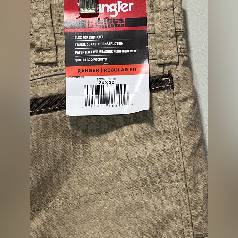 Wrangler Riggs Workwear Ranger Men's Brown Cargo Pants
34X32
NWT - Picture 6 of 6